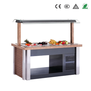 Chine fabricant commerciale en bois de refroidissement vitrines équipements <span class=keywords><strong>buffet</strong></span> de pour hôtel - Product Image 5