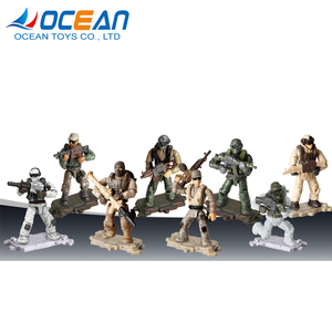 En gros mini blocs <span class=keywords><strong>jeu</strong></span> moule en plastique <span class=keywords><strong>armée</strong></span> livraison jouet soldat pour enfants - Product Image 1