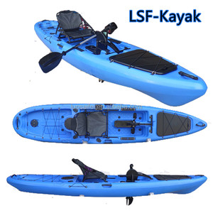 2018 China OEM mar al por mayor solo pedal pescador pesca kayak sit on top con marco de aluminio asiento y kayak Accesorios - Product Image 1