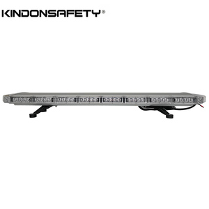 48 "חדש פטנט על אופטיקה אזהרה פלטת בר 1w tir 4, dc12v 24v או כסף מולטי או אלומיניום שחור