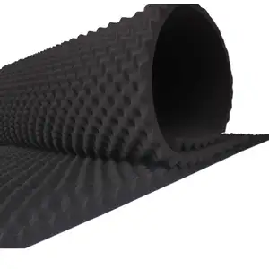 Bellsafe Elastomeric NBR/PVC Rubber Foam Sound Proof Acoustic Panel Sound Absorber Rubber Insulation Sheet