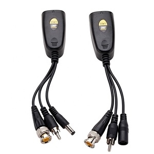 جديد تصميم الطاقة بيانات الفيديو <span class=keywords><strong>balun</strong></span> موصل RJ45 CCTV جهاز الإرسال والاستقبال <span class=keywords><strong>Balun</strong></span>