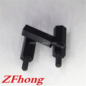 Entretoises hexagonales en nylon noir filetées M2 M2.5 M3 M4 M5 M6 M8 M10 mâle-femelle en gros - Product Image 4