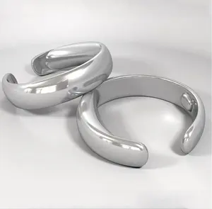 Christmas Day gift design fashion stop silver spinner ring anti snore for unisex