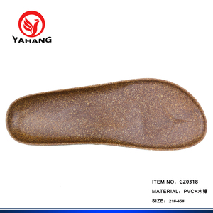 صنع سعر المصنع صندل نعل صديق للبيئة نعل قابل لإعادة التدوير من الفلين نعل خارجي وحيد من الفلين - Product Image 4