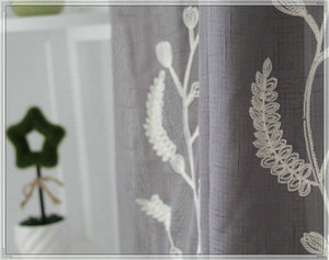 Broderie professionnelle en coton embrasse rideau - Product Image 6