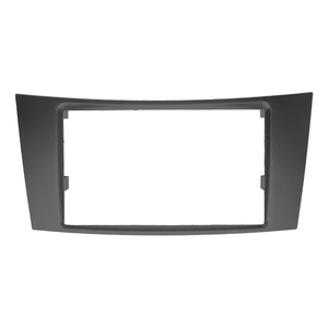 Mascherina Doppio Din per <span class=keywords><strong>Mercedes</strong></span> <span class=keywords><strong>Benz</strong></span> Classe E <span class=keywords><strong>W211</strong></span>, Pannello per Radio DVD Stereo, Kit di Montaggio per Cruscotto, Cornice Frontale - Product Image 1