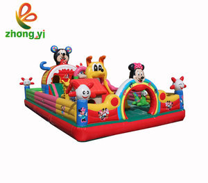 Material de PVC mickey aire castillos saltarines inflables <span class=keywords><strong>para</strong></span> los niños - Product Image 1