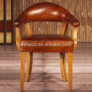 Club bois massif jambes Vintage en cuir <span class=keywords><strong>Kennedy</strong></span> <span class=keywords><strong>fauteuil</strong></span> - Product Image 4