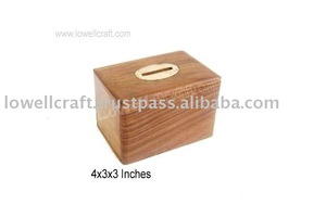TIRELIRE EN BOIS - Product Image 2