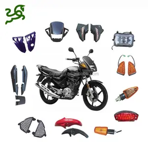 Vente en gros YBR125 pièces de carrosserie de moto cadre en plastique couvercle en plastique complet