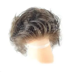 men's toupee natural hairline hair system wholesale price