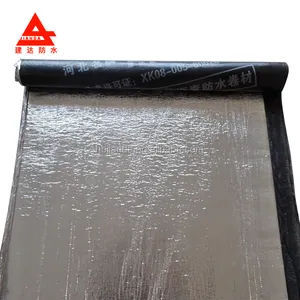 nieuw bouwmateriaal sbs gemodificeerde bitumineuze plaat waterdicht membraan met aluminiumfolie