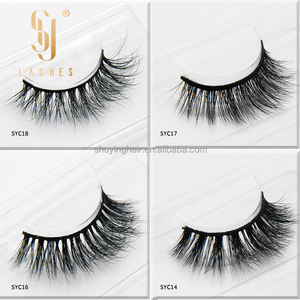 Scatola per ciglia finte con etichetta privata di ciglia di visone 3d personalizzate - Product Image 5
