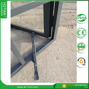 Derniers modèles de fenêtres à battants, fenêtre à <span class=keywords><strong>grille</strong></span> <span class=keywords><strong>en</strong></span> acier avec cadre <span class=keywords><strong>en</strong></span> acier vitré noir et grilles - Product Image 5