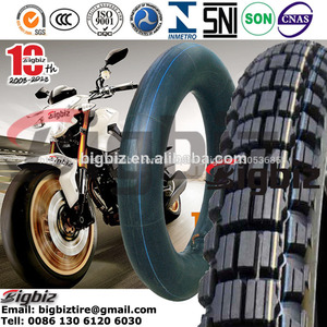 <span class=keywords><strong>El</strong></span> tubo interno de la motocicleta, 350-8 de butilo cámaras de aire para neumáticos de la motocicleta - Product Image 1