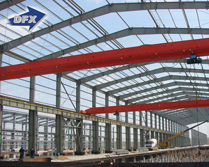 Prefab Barn โรงงานโครงสร้างเหล็กอาคารเหล็กโครงสร้างราคาต่อตัน - Product Image 3