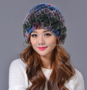 Handmade colorful pom hub wool hat cap - Product Image 1