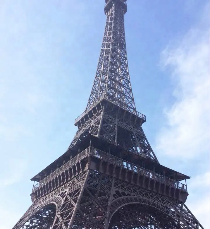 Decoración de paisaje cuadrado famoso para exteriores, escultura de Arte de construcción, Torre Eiffel con LED, espectáculo de iluminación, 32m, a Pakistán e Israel