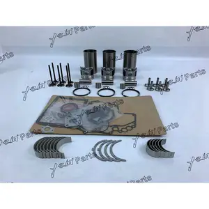 3AE1 Overhaul Kit con anillos de pistón rodamientos de anillos de pistón la Junta conjunto válvula Kit para Isuzu