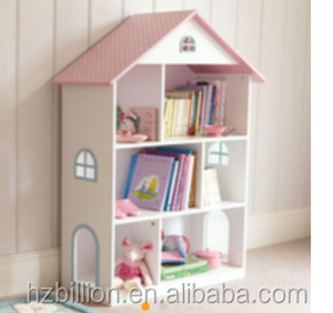 Casa de muñecas de madera, librería para niños, dormitorio, estantería, muebles para niños - Product Image 4