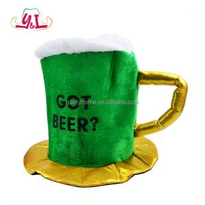 Tendencia 2018 Cerveza Decoración Del Partido Sombrero de Fieltro Para El Día de <span class=keywords><strong>San</strong></span> <span class=keywords><strong>Patricio</strong></span> - Product Image 1