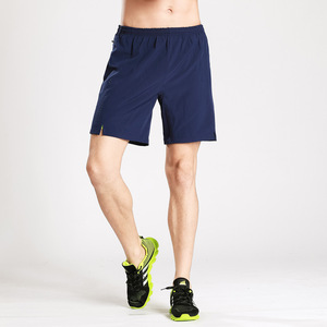 Custom Logo Wholesale Breathable Casual <strong>Drawstring</strong> Woven Plain Blank Cotton Men Gym Sport Running Fitness Shorts - Product Image 3