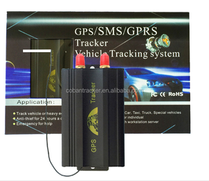 Google Map Sistema de Seguimiento GPS con software libre tk103A motor cerrado GPS para vehículos de alquiler - Product Image 1