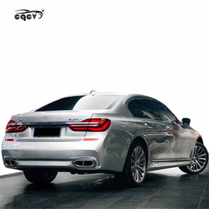 Kit de pièces de carrosserie de Style M & 760 <span class=keywords><strong>pas</strong></span> <span class=keywords><strong>cher</strong></span> pour <span class=keywords><strong>BMW</strong></span> série 7 G11 G12 jupes latérales de pare-chocs de voiture - Product Image 4