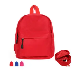 Cute Red Color School Girl Bag