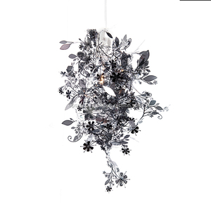 Guirlande lumineuse suspendue en acier inoxydable, luminaire décoratif d'intérieur, idéal pour une maison de noël - Product Image 5