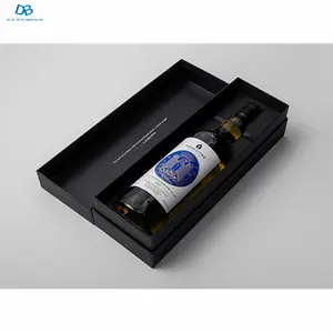 Caja de cartón para vino, embalaje de regalo para licor