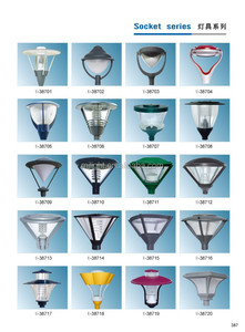 Économie d'énergie Cour lampes tête pour pôle de lumière de jardin - Product Image 6