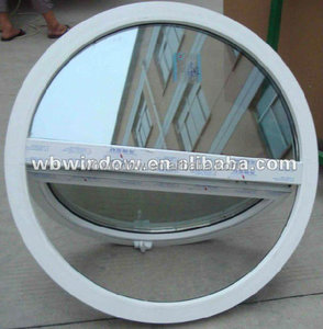 Cửa Sổ Tròn Màu Trắng Cửa Sổ <span class=keywords><strong>Pvc</strong></span> Cố Định Đặc Biệt - Product Image 4