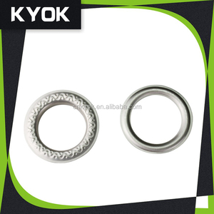 Accessoires pour rideaux KYOK, anneaux <span class=keywords><strong>de</strong></span> rideaux <span class=keywords><strong>en</strong></span> acier inoxydable, œillets métalliques pour rideaux, anneaux métalliques pour rideaux, œillets pour ruban, œillets <span class=keywords><strong>de</strong></span> 60 mm - Product Image 5