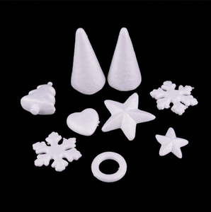 Cône de polystyrène polystyrène haute Performance boules de mousse cônes en forme d'arbres de noël décoration - Product Image 2