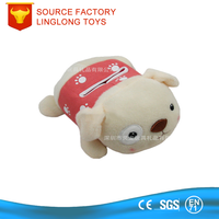 Sac de fèves en peluche personnalisé pour la Saint-Valentin support de téléphone portable pour voiture support de téléphone en peluche cochon dessin animé