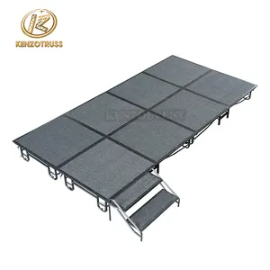 Cheap Steel Mobile Portable Folding Stage for Event