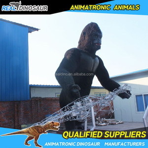 Realistic Moving Gorilla Animatronic <span class=keywords><strong>King</strong></span> <span class=keywords><strong>Kong</strong></span> Mô Hình Để Bán - Product Image 5