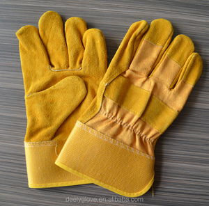 Best price thinsulate leather buffalo hide working leather working gloves working de Seguridad - Product Image 4