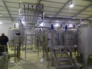 High Quality Milk Plant Complete Uht Milk Production Line High Quality Dairy Production Line Plant Milk Production Line Plant