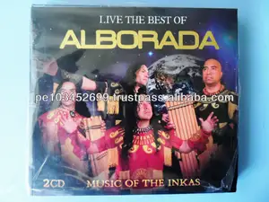 "Alborada, Live the Best of Music der Inkas" Anden musik Set 2 Cds Peru