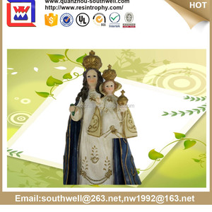 2015 noticias polyresin vírgenes religiosa <span class=keywords><strong>mar</strong></span>ía estatuas decoración <span class=keywords><strong>del</strong></span> hogar - Product Image 1