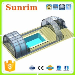 Protection contre les effets nocifs des rayons UV télescopique <span class=keywords><strong>abri</strong></span> de <span class=keywords><strong>piscine</strong></span> espagne - Product Image 5