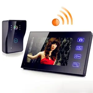 2.4g 7 inch intercom video wireless with monitor