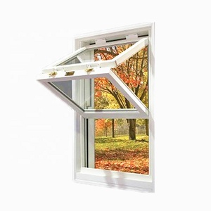 Fenêtre verticale à double battant en verre pour restaurant avec isolation thermique, norme européenne, garantie 10 ans - Product Image 1