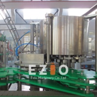Más garantía automática bebidas carbonatadas de llenado de aluminio puede y costura de la máquina de la línea/línea de cerveza de relleno y sellado
