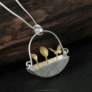 Comercio al por mayor <span class=keywords><strong>mi</strong></span> pequeño jardín joyería de plata pura 925 - Product Image 3