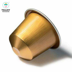 Kapaklı tek kullanımlık Metal Nespresso kahve kapsülü - Product Image 4