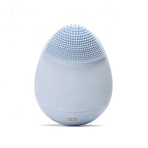 Bán Buôn Rung Mặt Làm Sạch Scrubber Xách Tay Silicone Sữa Rửa Mặt Điện Mặt Bàn Chải Sạc Đứng Massage Bàn Chải - Product Image 2